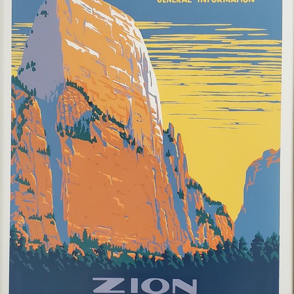 Pair of National Parks Gallery Framed Prints - Picture 3 of 5